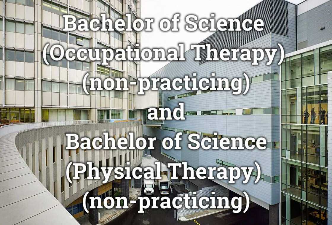 Bachelor of Science (Occupational Therapy) Bachelor of Science (Occupational Therapy)