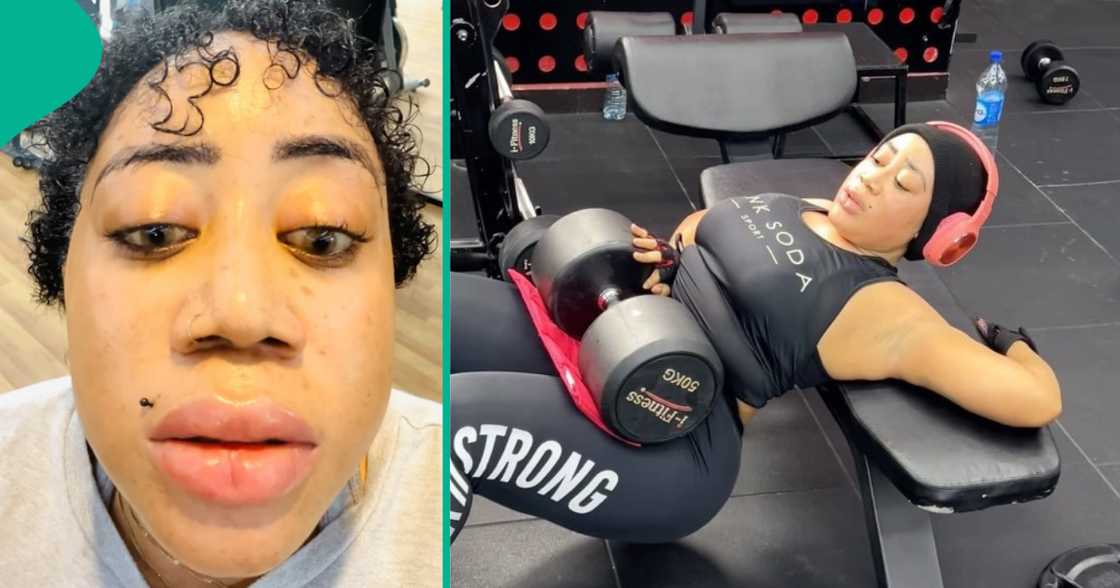 Moyo Lawal plans to stop working out. Moyo Lawal plans to stop working out.