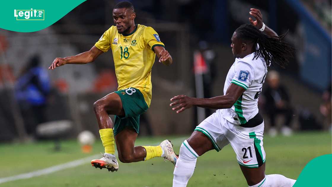 Calvin Bassey, Super Eagles, Nigeria, Free State Stadium, Bloemfontein, South Africa, 2026 World Cup qualifier. Calvin Bassey, Super Eagles, Nigeria, Free State Stadium, Bloemfontein, South Africa, 2026 World Cup qualifier.