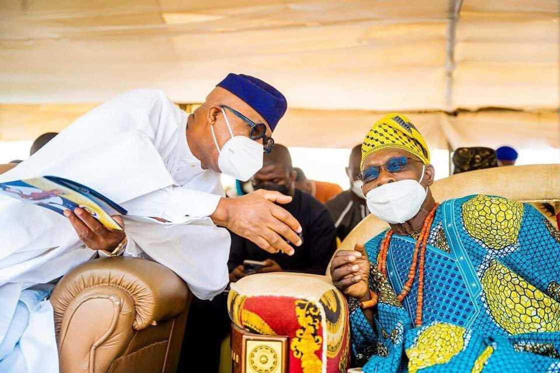 Olowu Stool, Princes, Obasanjo, Kingmakers, Ogun Governor Dapo Abiodun Olowu Stool, Princes, Obasanjo, Kingmakers, Ogun Governor Dapo Abiodun