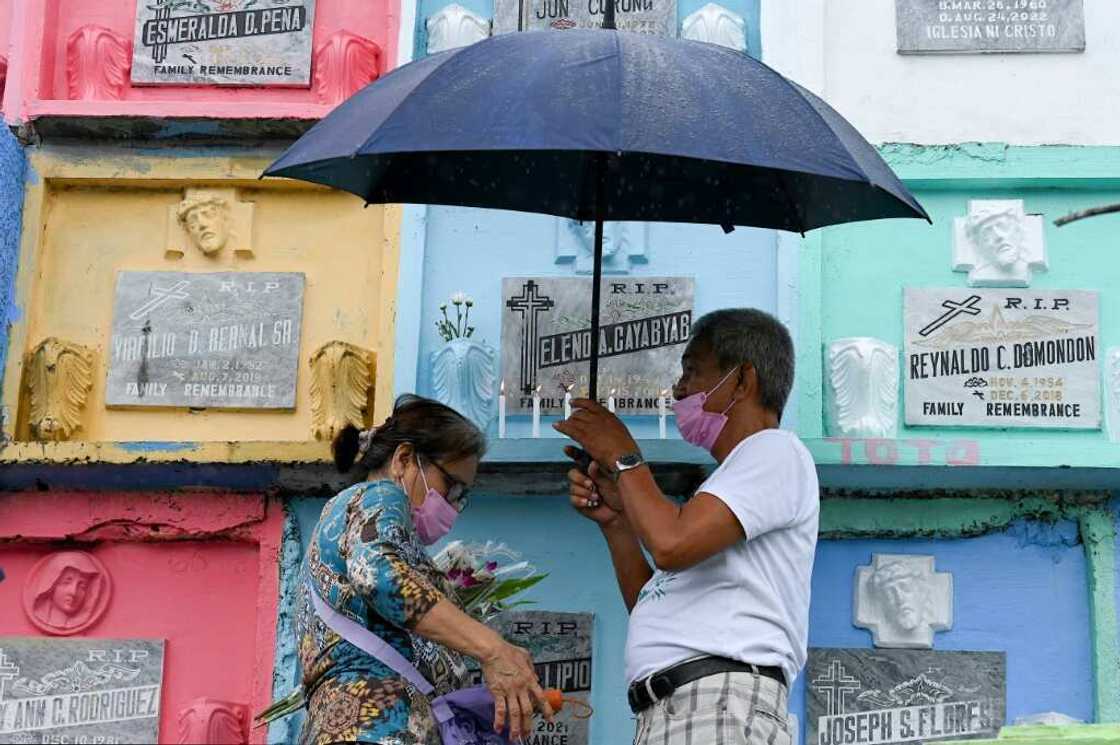 It was the first time since the start of the pandemic that the Philippines' cemeteries were open for the ancient Christian tradition It was the first time since the start of the pandemic that the Philippines' cemeteries were open for the ancient Christian tradition