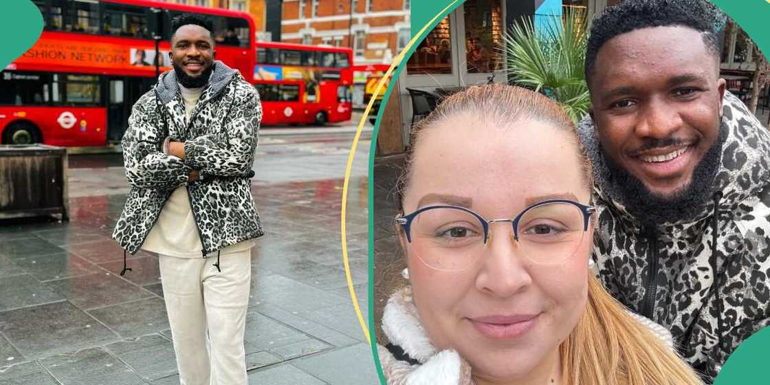 Gospel singer Ebuka Songs flaunts his Oyinbo lover Gospel singer Ebuka Songs flaunts his Oyinbo lover