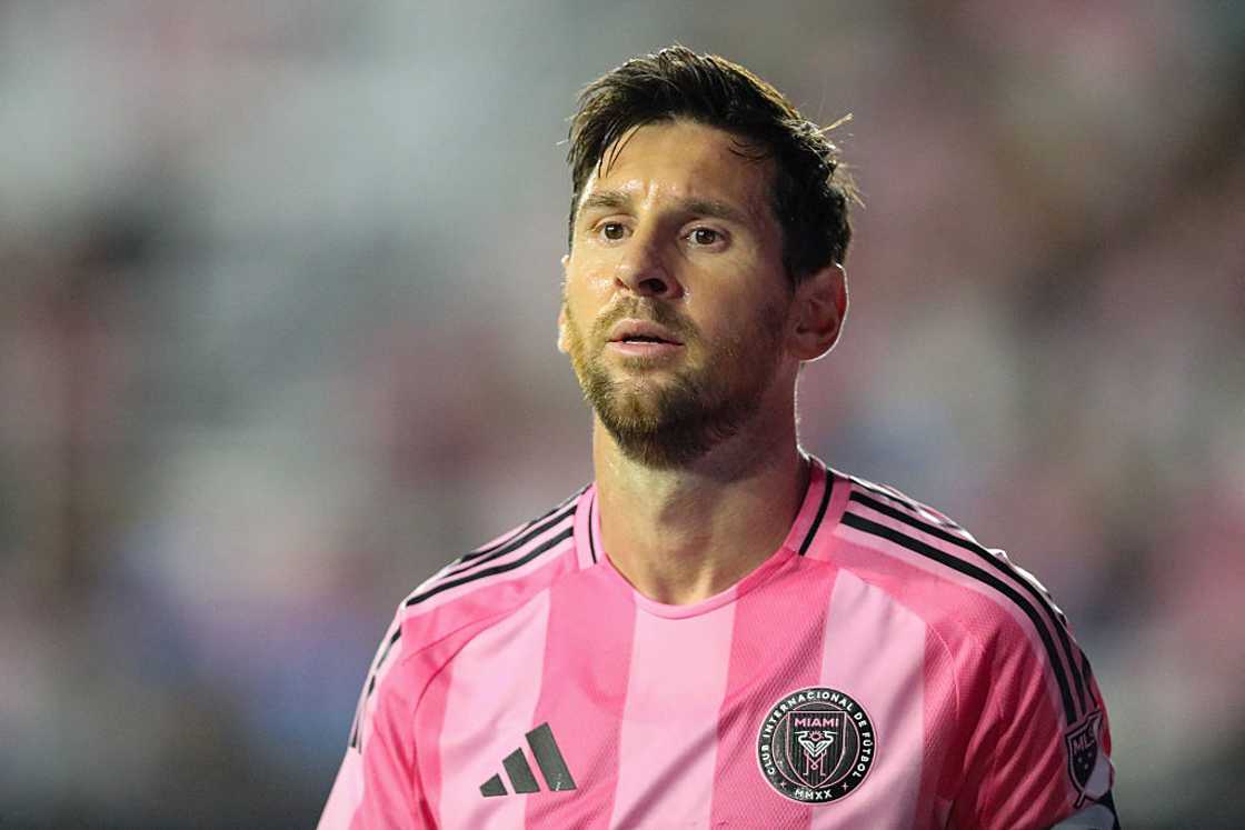 Lionel Messi on the pitch Lionel Messi on the pitch