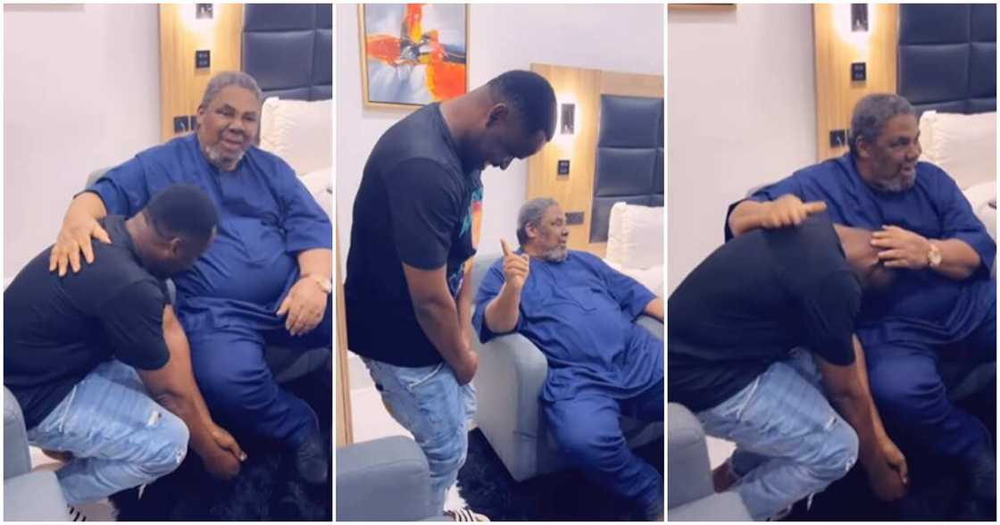 Photos of Zubby Micheal and Pete Edochie Photos of Zubby Micheal and Pete Edochie