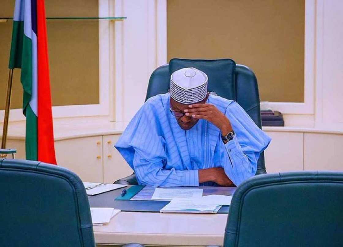 Buhari mika ta'aziya ga iyalan tsohon shugaban jami'ar NOUN, Farfesa Gabriel Ojo Buhari mika ta'aziya ga iyalan tsohon shugaban jami'ar NOUN, Farfesa Gabriel Ojo