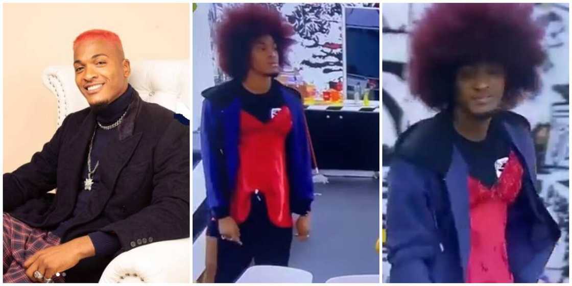 Photos of BBNaija housemate Groovy.