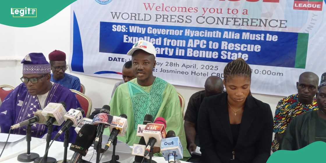 APC group demands Benue state governor Alia’s expulsion over alleged anti-party activities APC group demands Benue state governor Alia’s expulsion over alleged anti-party activities