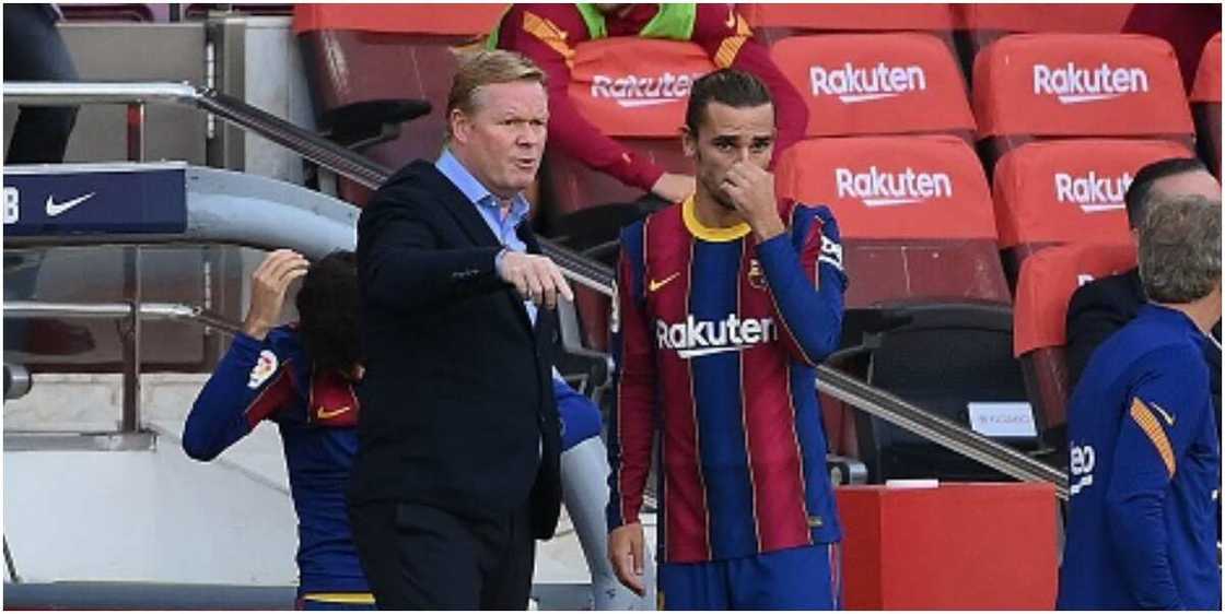 Barcelona boss Koeman sends warning to experienced players following win over Elche Barcelona boss Koeman sends warning to experienced players following win over Elche