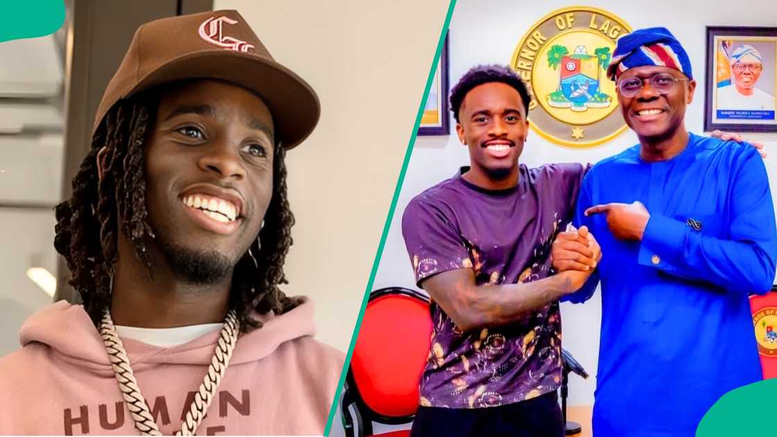Kai Cenat shares emotional moment after meeting Lagos governor Babajide Sanwo-Olu Kai Cenat shares emotional moment after meeting Lagos governor Babajide Sanwo-Olu
