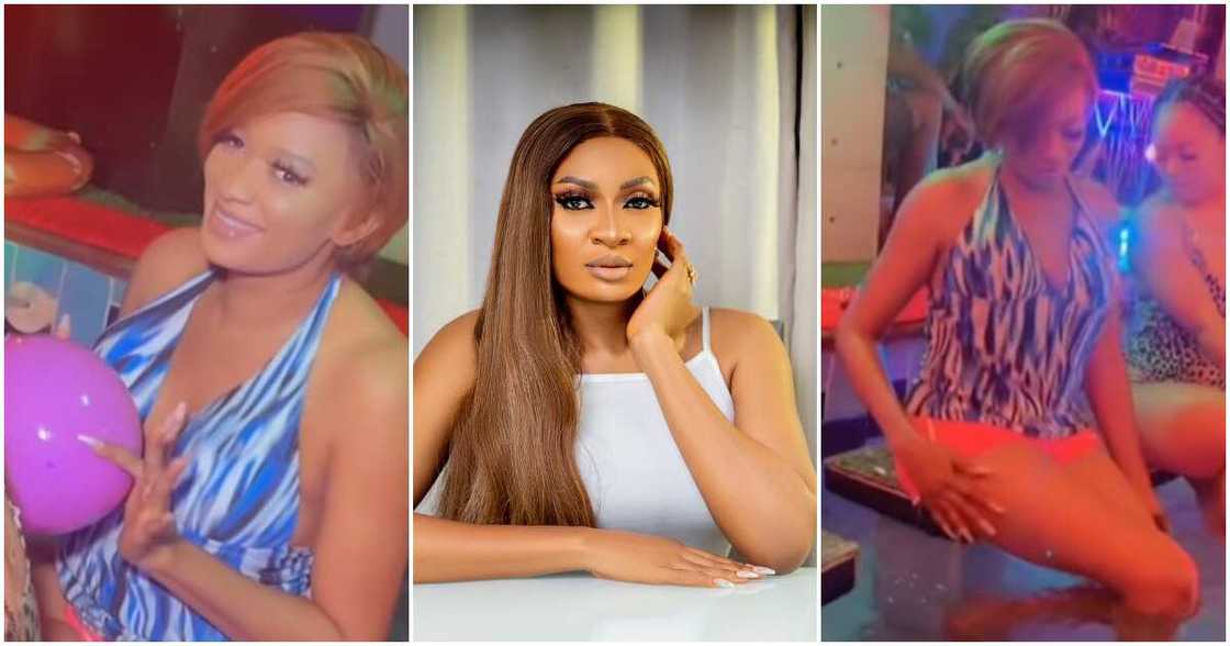 May Edochie, poolside, flawless skin May Edochie, poolside, flawless skin