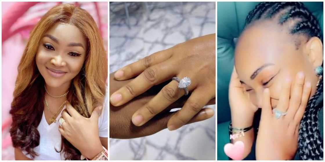 Actress Mercy Aigbe Announces Engagement, Fans Unsure if It's April Fool Prank Actress Mercy Aigbe Announces Engagement, Fans Unsure if It's April Fool Prank