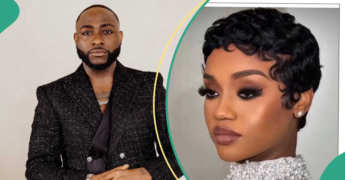 Davido gushes over Chioma’s white wedding look in new post Davido gushes over Chioma’s white wedding look in new post