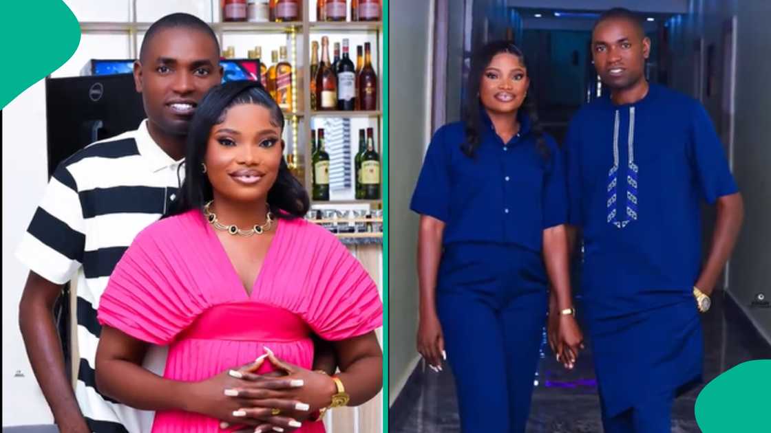 Lady shows off cows used for her wedding. Lady shows off cows used for her wedding.