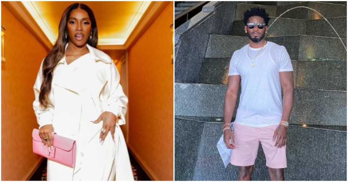 Nigerian singer Tiwa Savage and ex Teebillz Nigerian singer Tiwa Savage and ex Teebillz