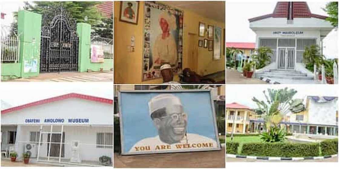 Hotunan gidan Obafemi Awolowo sun bar jama'a baki bude cike da mamaki