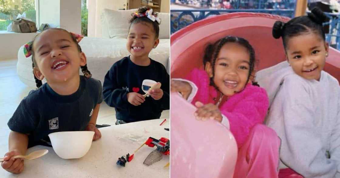 Kim Kardashian, Khloe Kardashian, Chicago West, True Thompson, Video, Adorable, Reaction, Bumping Into Each Other, Target Kim Kardashian, Khloe Kardashian, Chicago West, True Thompson, Video, Adorable, Reaction, Bumping Into Each Other, Target