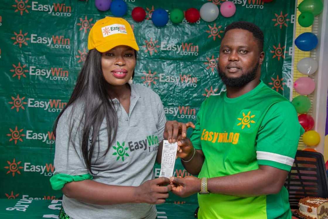 Business Woman Wins N1Million Magic Million EasyWin Lotto Game Business Woman Wins N1Million Magic Million EasyWin Lotto Game