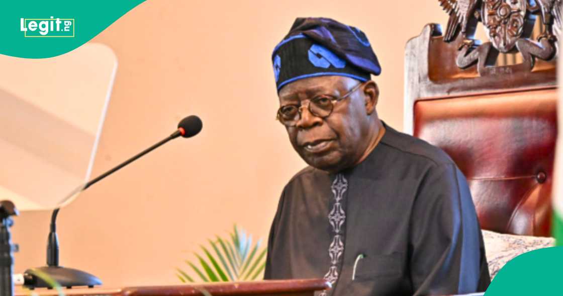 Shugaban kasa, Bola Ahmed Tinubu. Shugaban kasa, Bola Ahmed Tinubu.