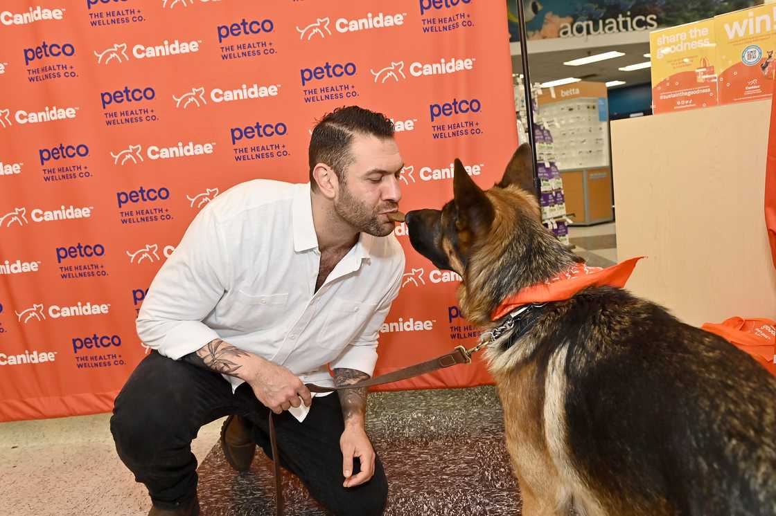 Lee Asher attends Canidae's Puppy Playdate Event, celebrating the launch of its first Kibble Refill Station in Burbank, California