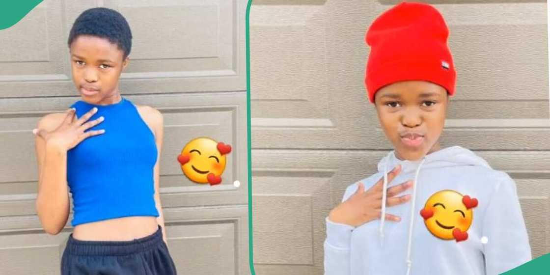 Reactions as lady find sout dad cut all her hair Reactions as lady find sout dad cut all her hair