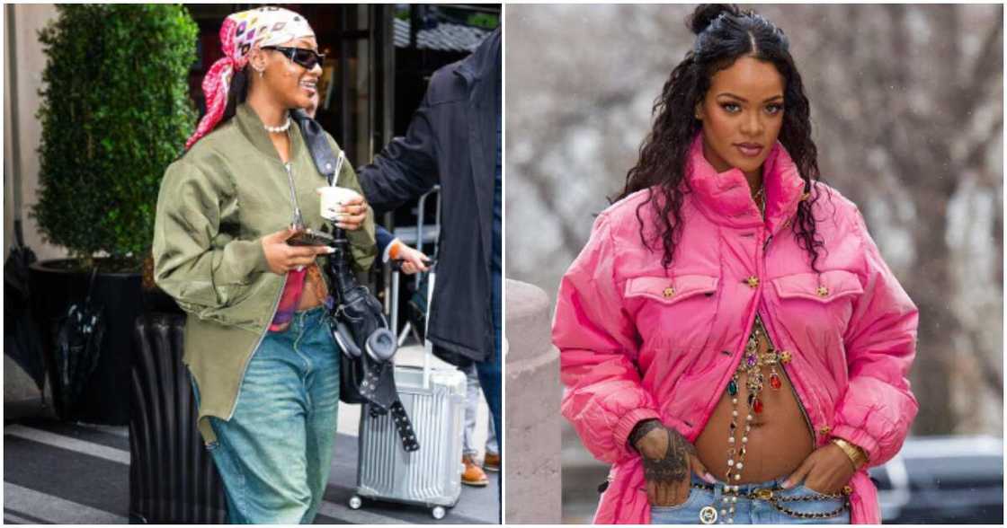Fans compare Tems to Rihanna over her new photos. Fans compare Tems to Rihanna over her new photos.