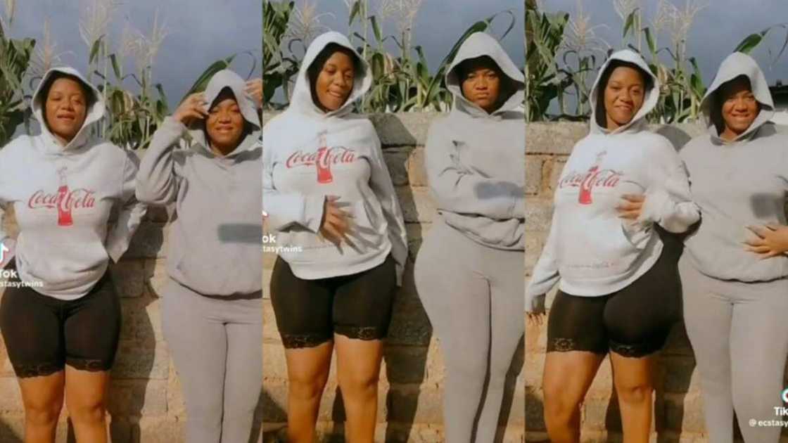 Identical twins in three pictures Identical twins in three pictures