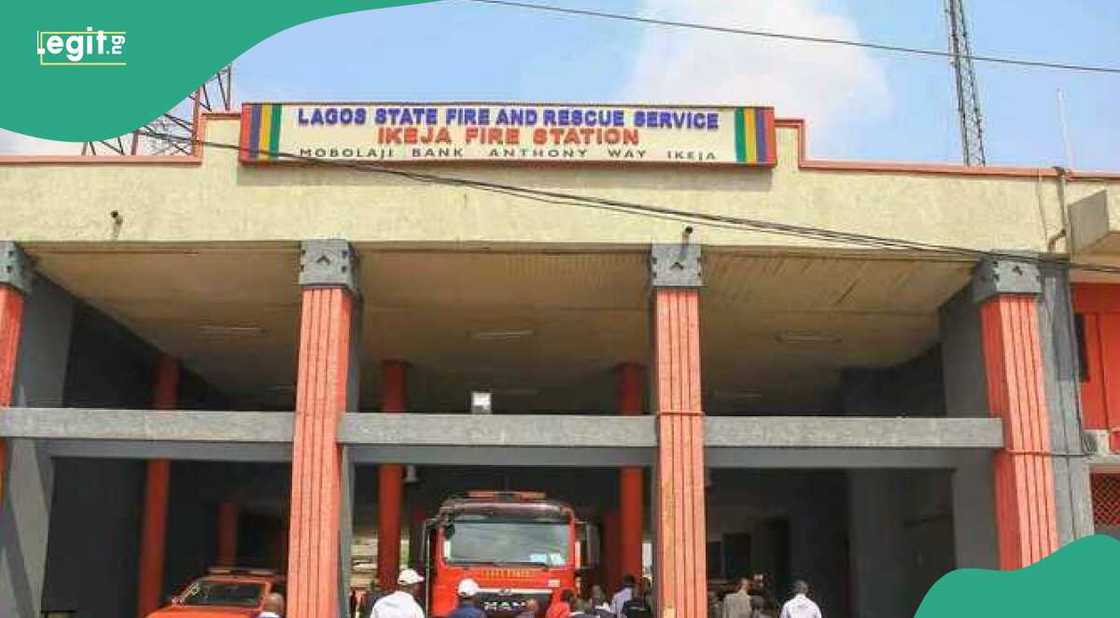 Gobara a Bologun Market dake Lagos Gobara a Bologun Market dake Lagos