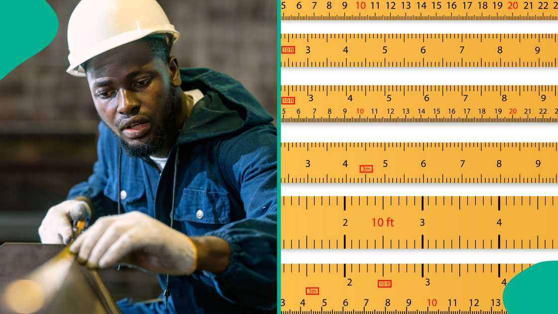 Tape measure markings simplify construction layouts by showing stud and joist positions instantly. Tape measure markings simplify construction layouts by showing stud and joist positions instantly.