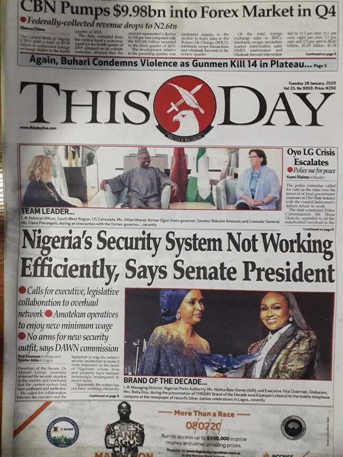 Newspapers review for Tuesday, Jan 28 Newspapers review for Tuesday, Jan 28