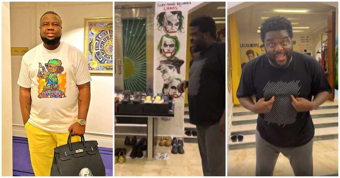 Hushpuppi and Aremu Afolayan Hushpuppi and Aremu Afolayan