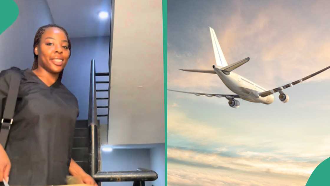 Lady returns to Nigeria from the UK. Lady returns to Nigeria from the UK.