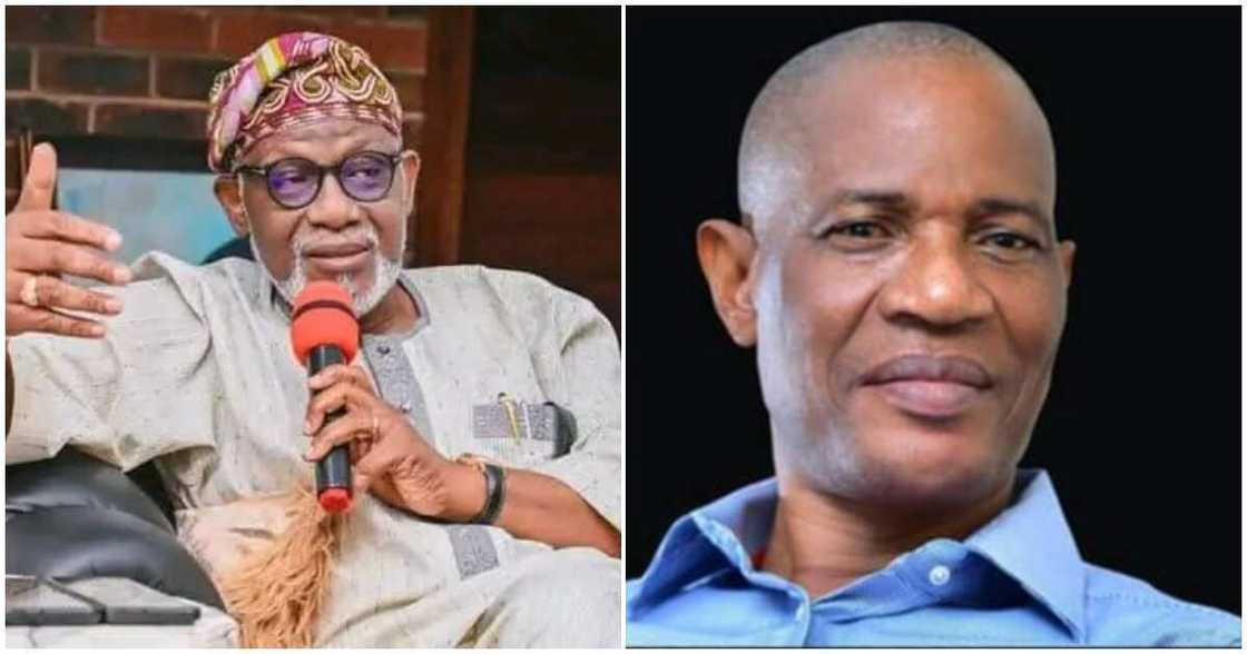 Akeredolu's death rumour/Olusola Oke speaks on Akeredolu's death rumour/ APC chieftain speaks on Akeredolu's heath status