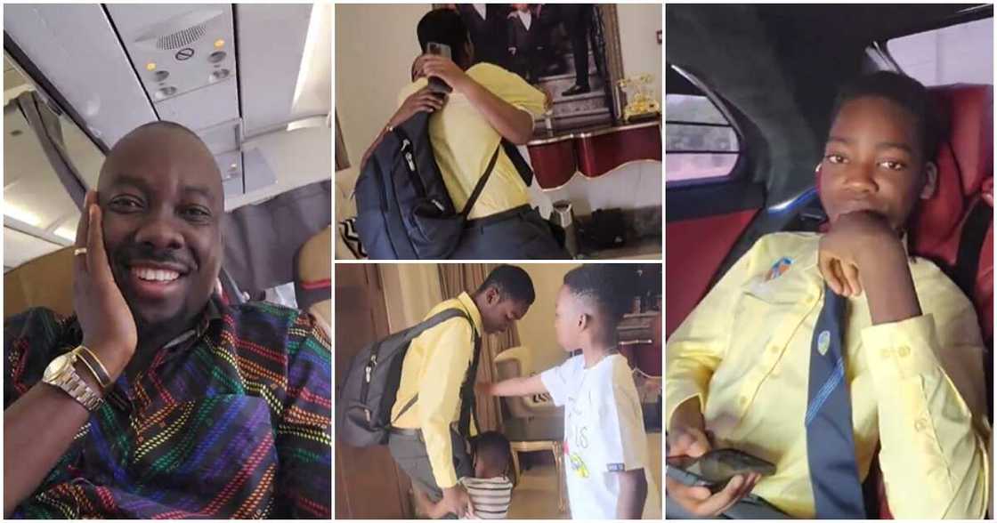 Nigerian billionaire Obi Cubana and his family Nigerian billionaire Obi Cubana and his family