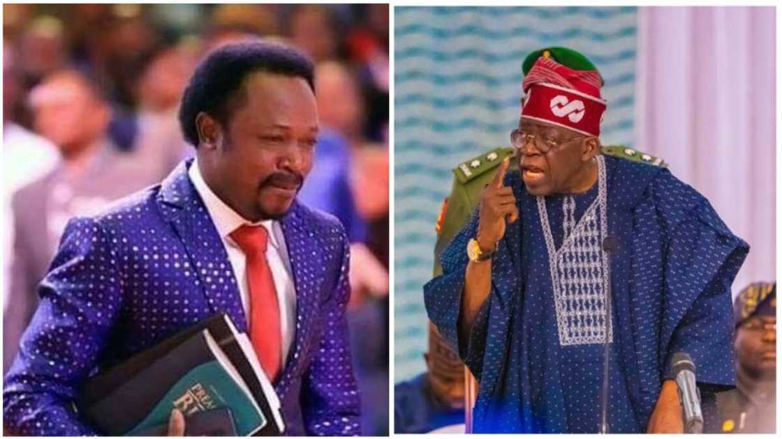 President Bola Tinubu/prophet Joshua Iginla/APC/Presidency/Senate