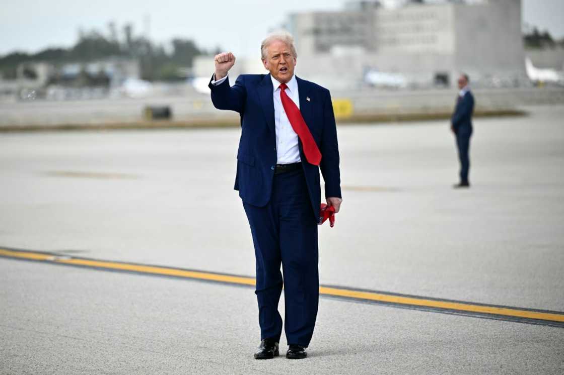 US President Donald Trump has remained defiant in the face of global turmoil over his tariffs US President Donald Trump has remained defiant in the face of global turmoil over his tariffs