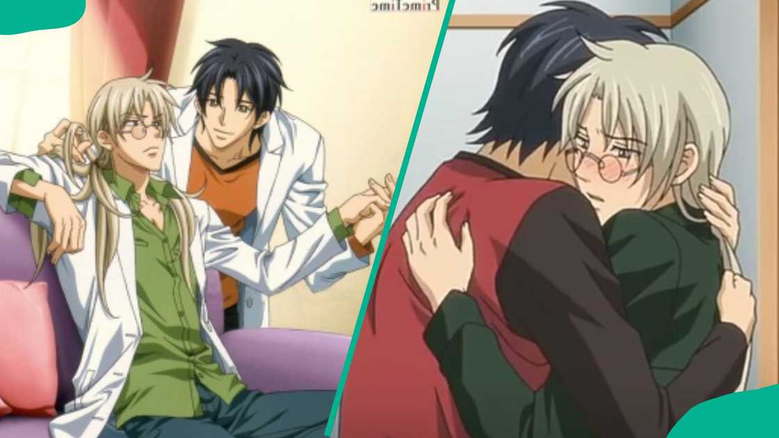 Koisuru Boukun characters Tatsumi and Aoi Koisuru Boukun characters Tatsumi and Aoi
