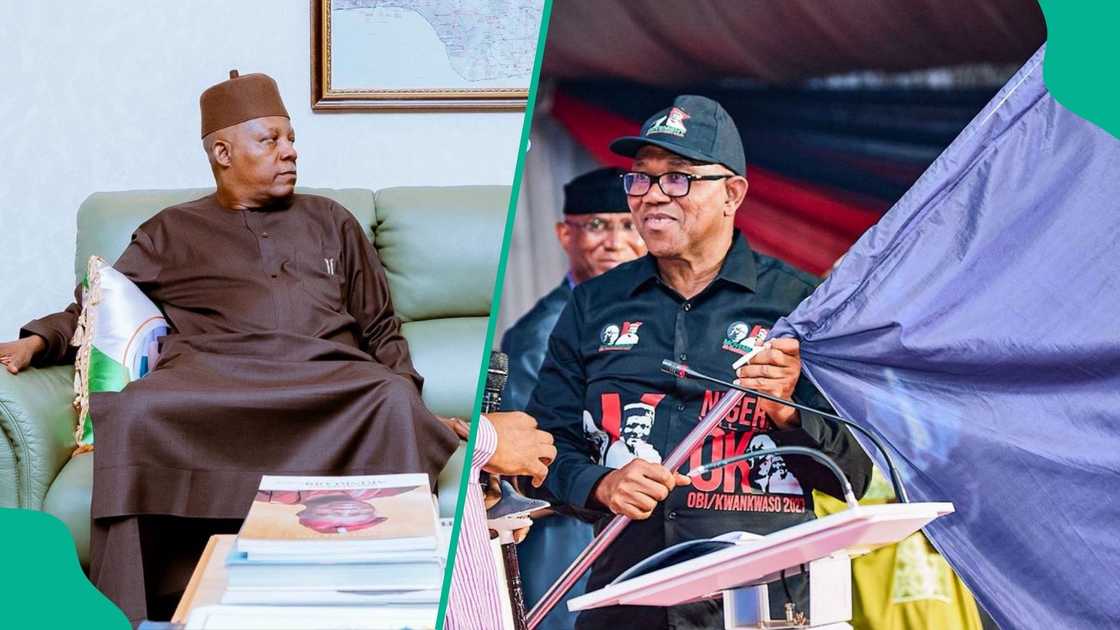 Vice President Kashim Shettima has mocked NDC 2027 presidential candidate, Peter Obi, of giving bogus statistics and unrealistic economic prescription. Vice President Kashim Shettima has mocked NDC 2027 presidential candidate, Peter Obi, of giving bogus statistics and unrealistic economic prescription.