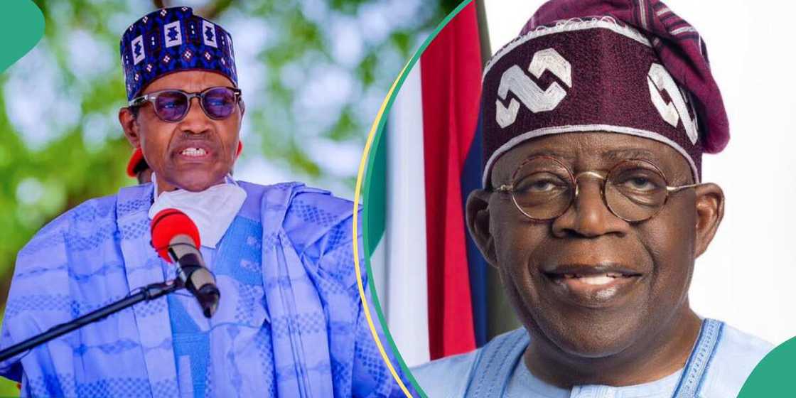 Buhari hails Tinubu's victory at tribunal Buhari hails Tinubu's victory at tribunal
