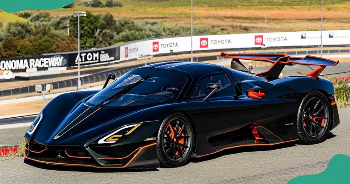 An SSC Tuatara pictured in Sonoma, California.