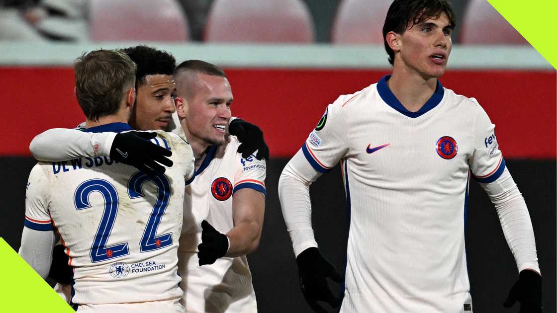 Kiernan Dewsbury-Hall, Jadon Sancho, Mykhailo Mudryk, Cesare Casadei, Chelsea, FC Heidenheim, Voith Arena, Germany, UEFA Europa Conference League.