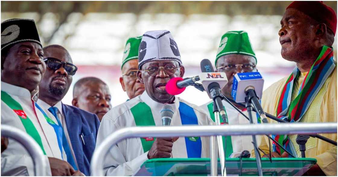 Bola Tinubu, APC, Oyo state, campaign rally, 2023 presidential election