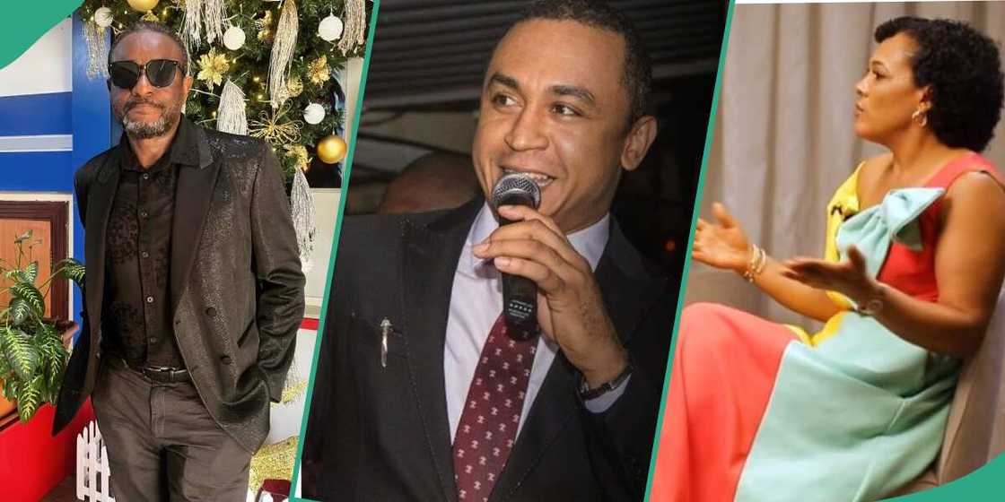 Daddy Freeze shares his thoughts about Emeka Ike's ex-wife's allegations Daddy Freeze shares his thoughts about Emeka Ike's ex-wife's allegations