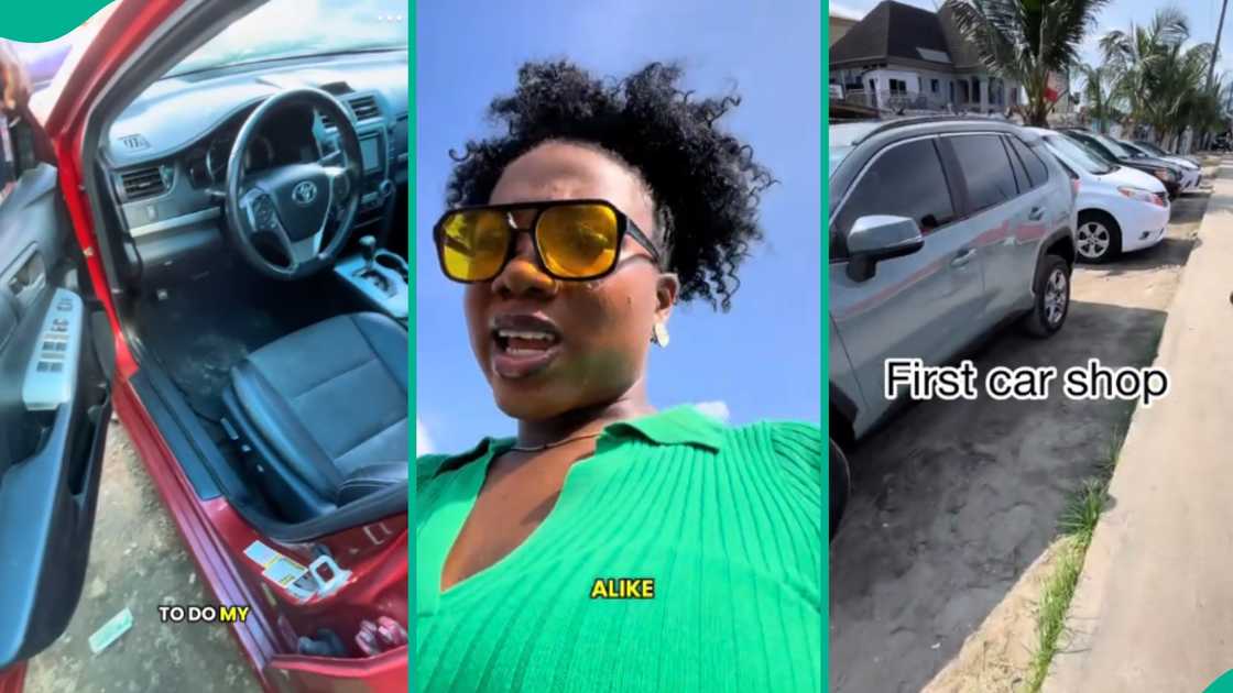 A Nigerian lady, Precious, shares experience after visiting a car dealer's shop with just N250 in her purse and pretends to buy a car. A Nigerian lady, Precious, shares experience after visiting a car dealer's shop with just N250 in her purse and pretends to buy a car.