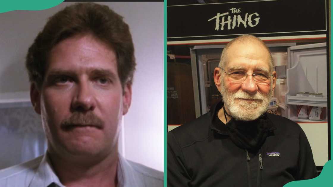 Richard Masur as Stanley Uris (L). Richard Masur during Chiller Theatre Expo 30th Anniversary Fall 2021 (R.) Richard Masur as Stanley Uris (L). Richard Masur during Chiller Theatre Expo 30th Anniversary Fall 2021 (R.)