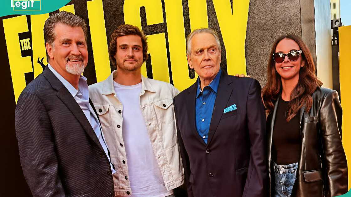 Lee Majors and three of his kids Lee, Trey and Nikki Lee Majors and three of his kids Lee, Trey and Nikki