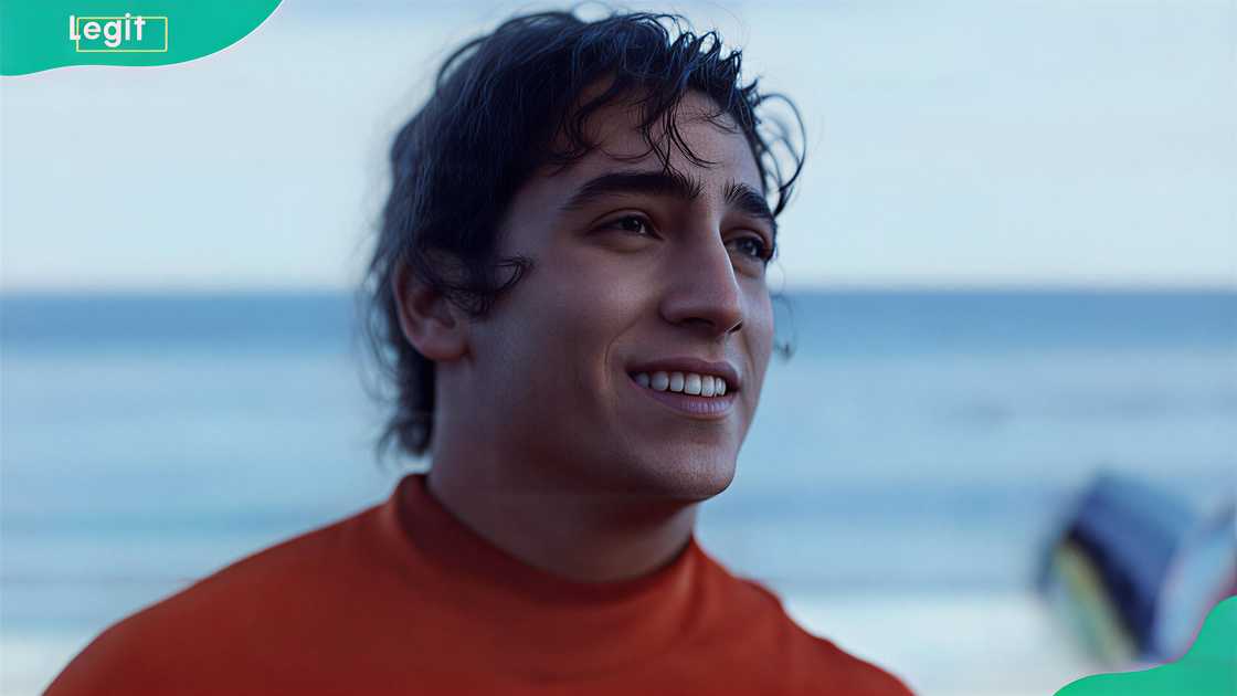 João Gabriel Marinho at the sea João Gabriel Marinho at the sea