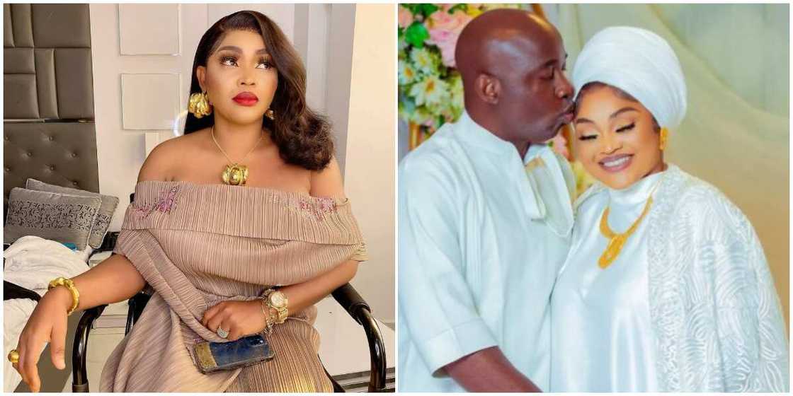Mercy Aigbe shares 'shade' video amid controversy trailing her new love life Mercy Aigbe shares 'shade' video amid controversy trailing her new love life