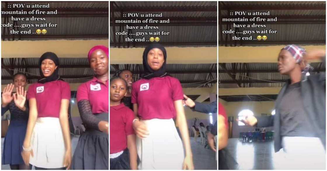 TikTok video in church, Mountain of Fire girls dancing in church, caught dancingin church, MFM girls dance video TikTok video in church, Mountain of Fire girls dancing in church, caught dancingin church, MFM girls dance video