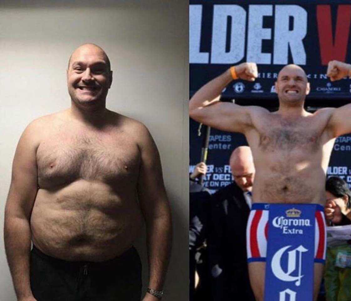 Tyson Fury weight loss