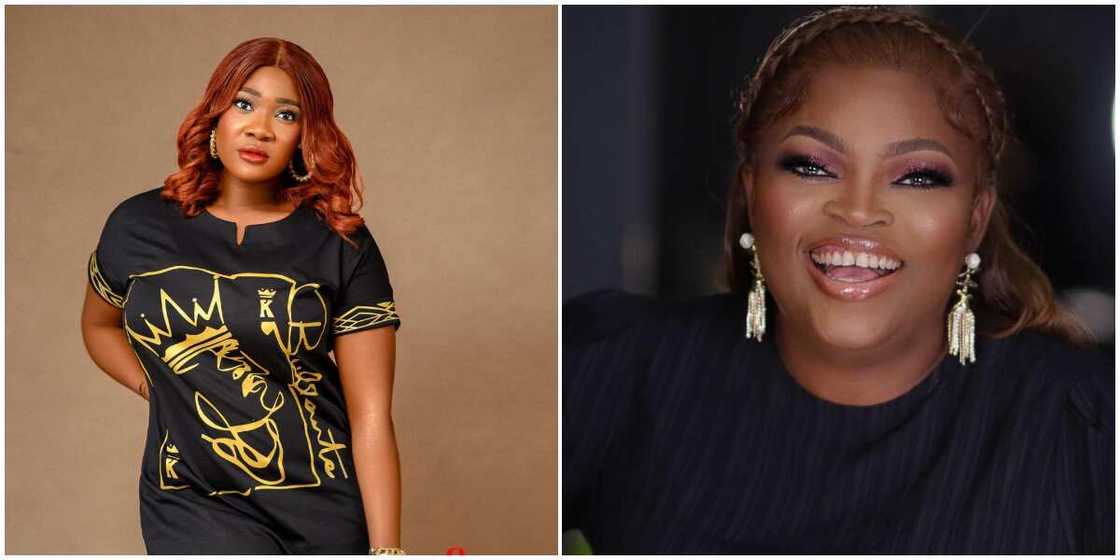 Mercy Johnson and Funke Akindele Mercy Johnson and Funke Akindele